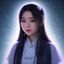 独立内容创作者张晴头像，年轻女性，自然光线，创作者气质鲜明